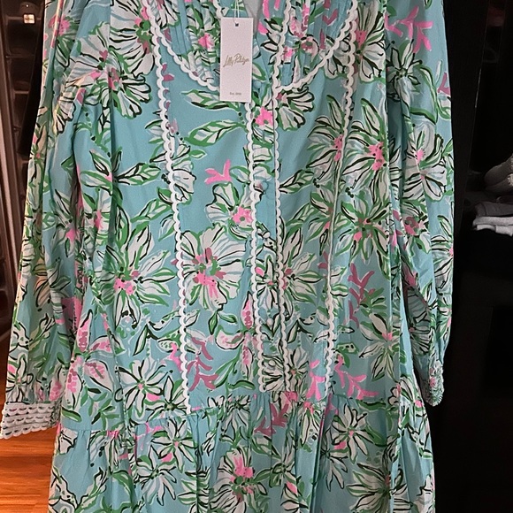 Lilly Pulitzer Arletta Dress in Multi Sun of a Bun print - Picture 2 of 6